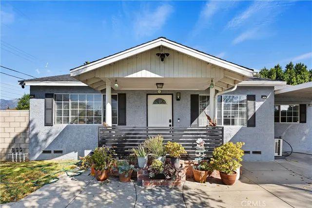 A single-story home in Duarte.
