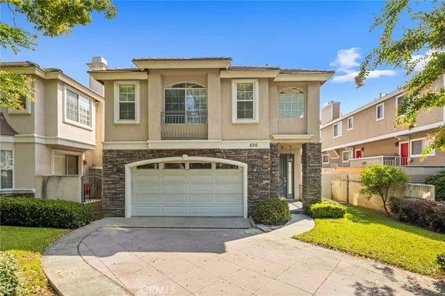 A home in Arcadia with a golden west avenue view.